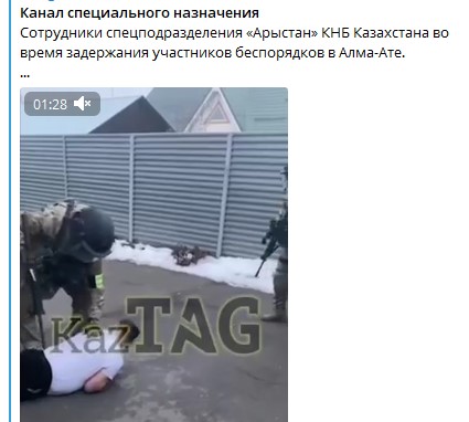 Казахских силовики задерживают членов "Джамаат Таблиг"