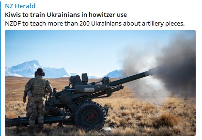 Новозеландцы займутся обучением украинских боевиков